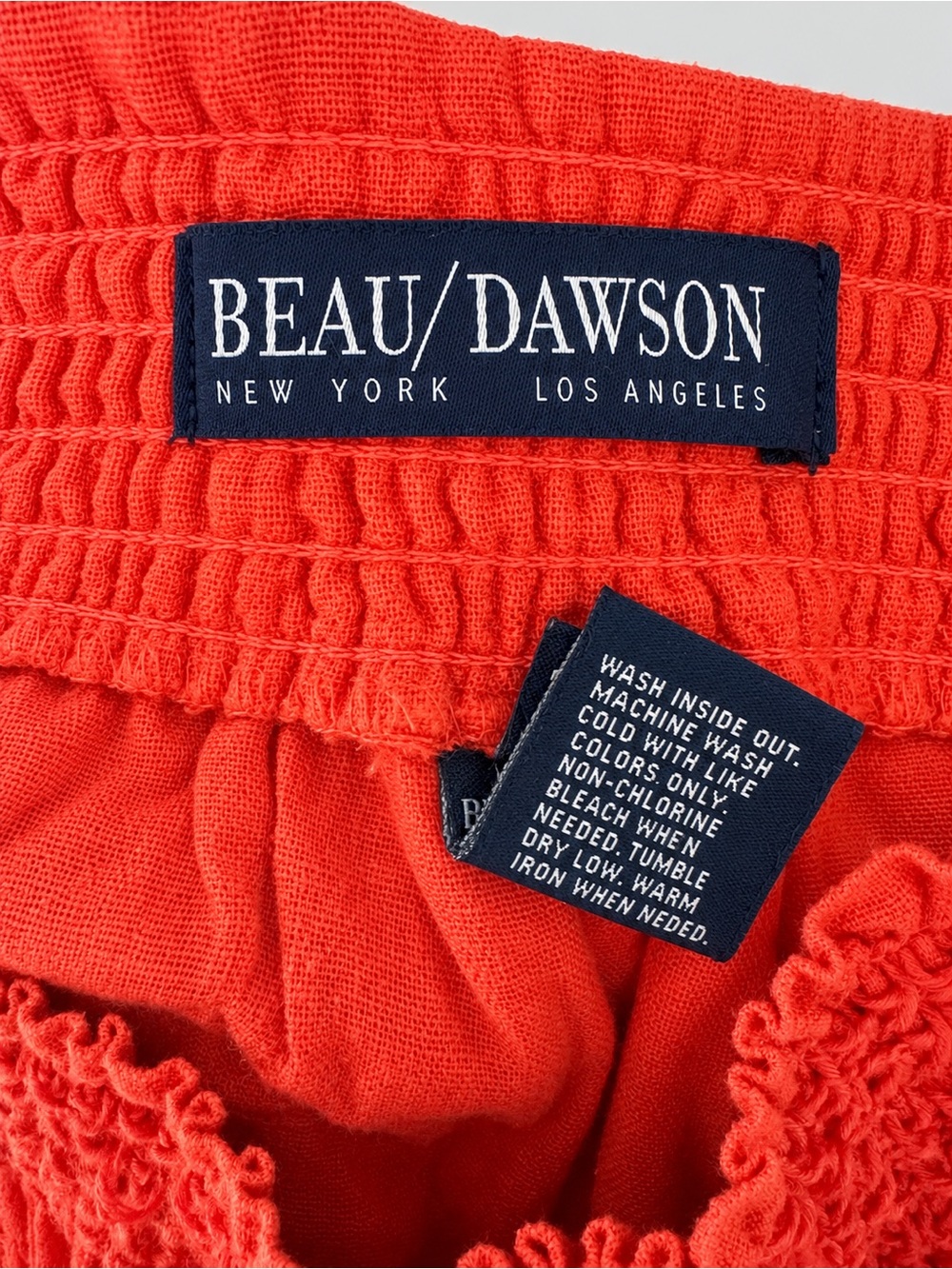 Beau Dawson Linen Blend Wide Leg Pants – Women’s Small - Picture 7 of 7